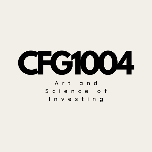 CFG1004 Financial Wellbeing - Art and Science of Investing