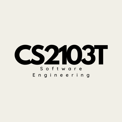 CS2103T Software Engineering