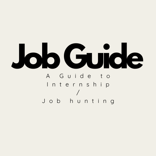 Job/Intern Hunting Guide
